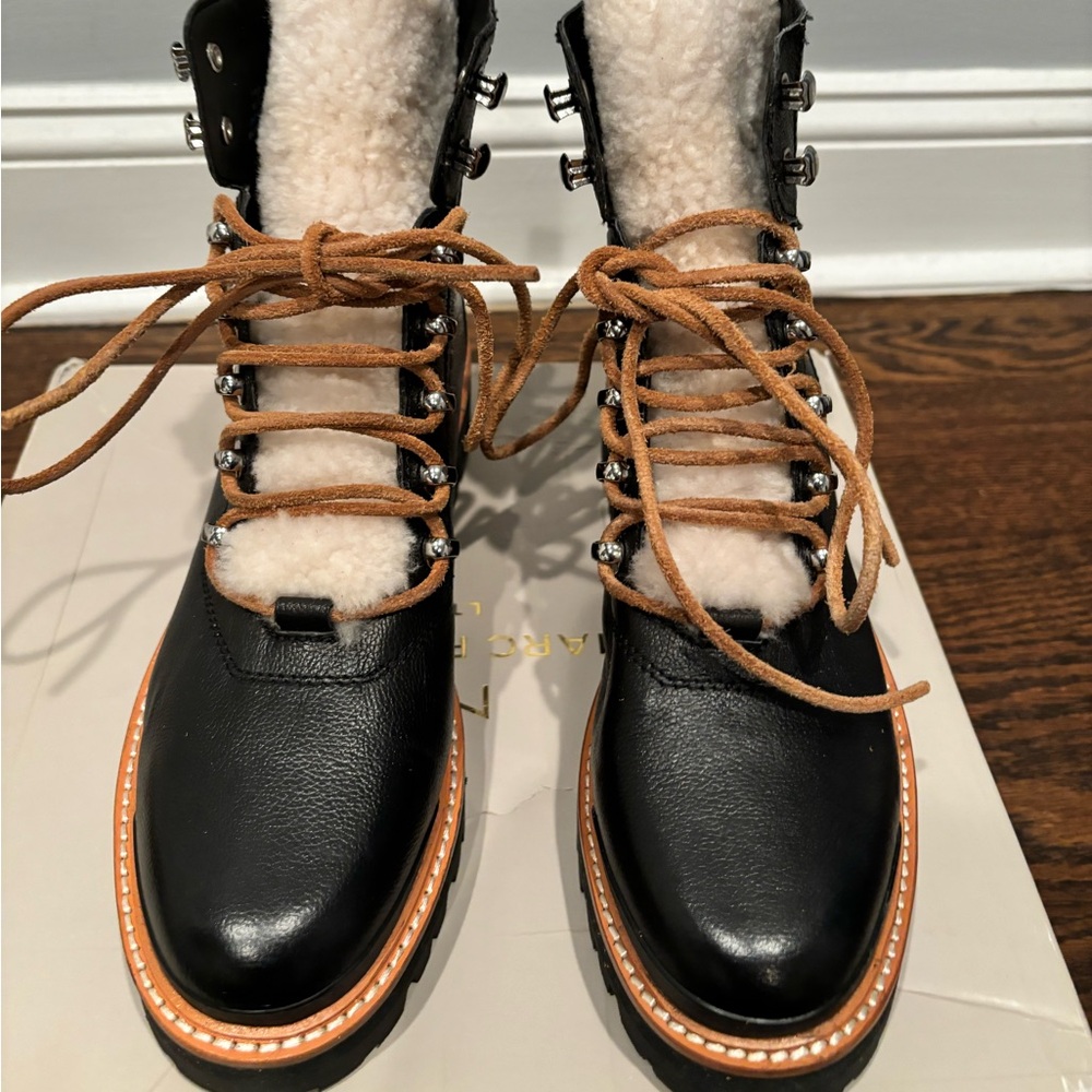 Brand new Marc Fisher leather boots
